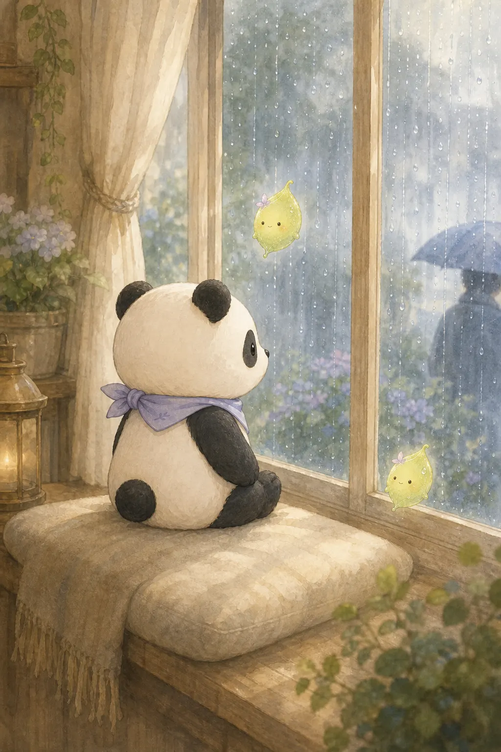 雨剛停的那一片安靜